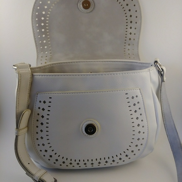 Carlos by Carlos Santana White Handbag - Picture 2 of 4